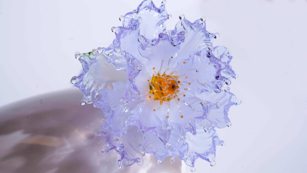 Purple Liuli Crystal Peony（Business and Investment）