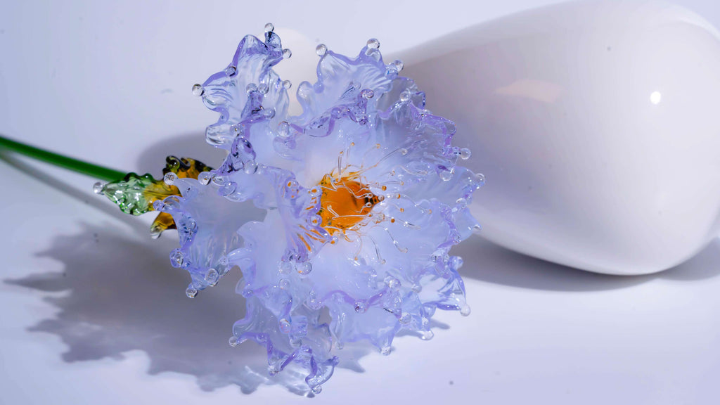 Purple Liuli Crystal Peony（Business and Investment）