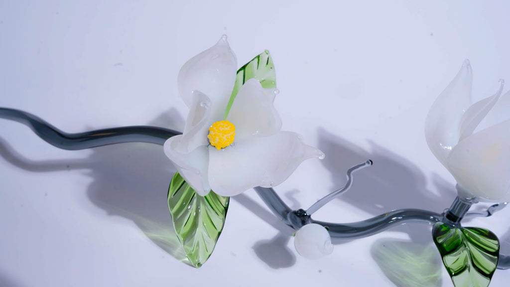 White LiuLi Crystal Orchid（Academic Advancement）