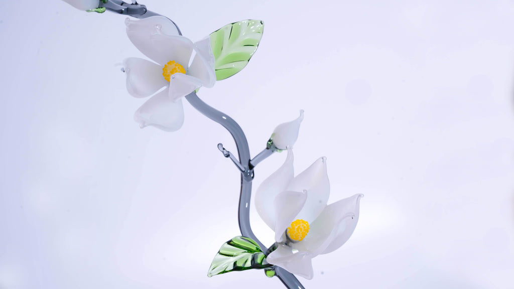 White LiuLi Crystal Orchid（Academic Advancement）