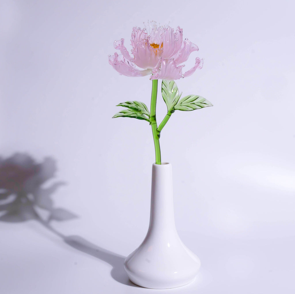 Pink Liuli Crystal Peony（Business Thriving）