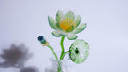 Green LiuLi Crystal Lotus（Health and Longevity）