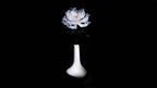 White Liuli Crystal Peony（Business Thriving）