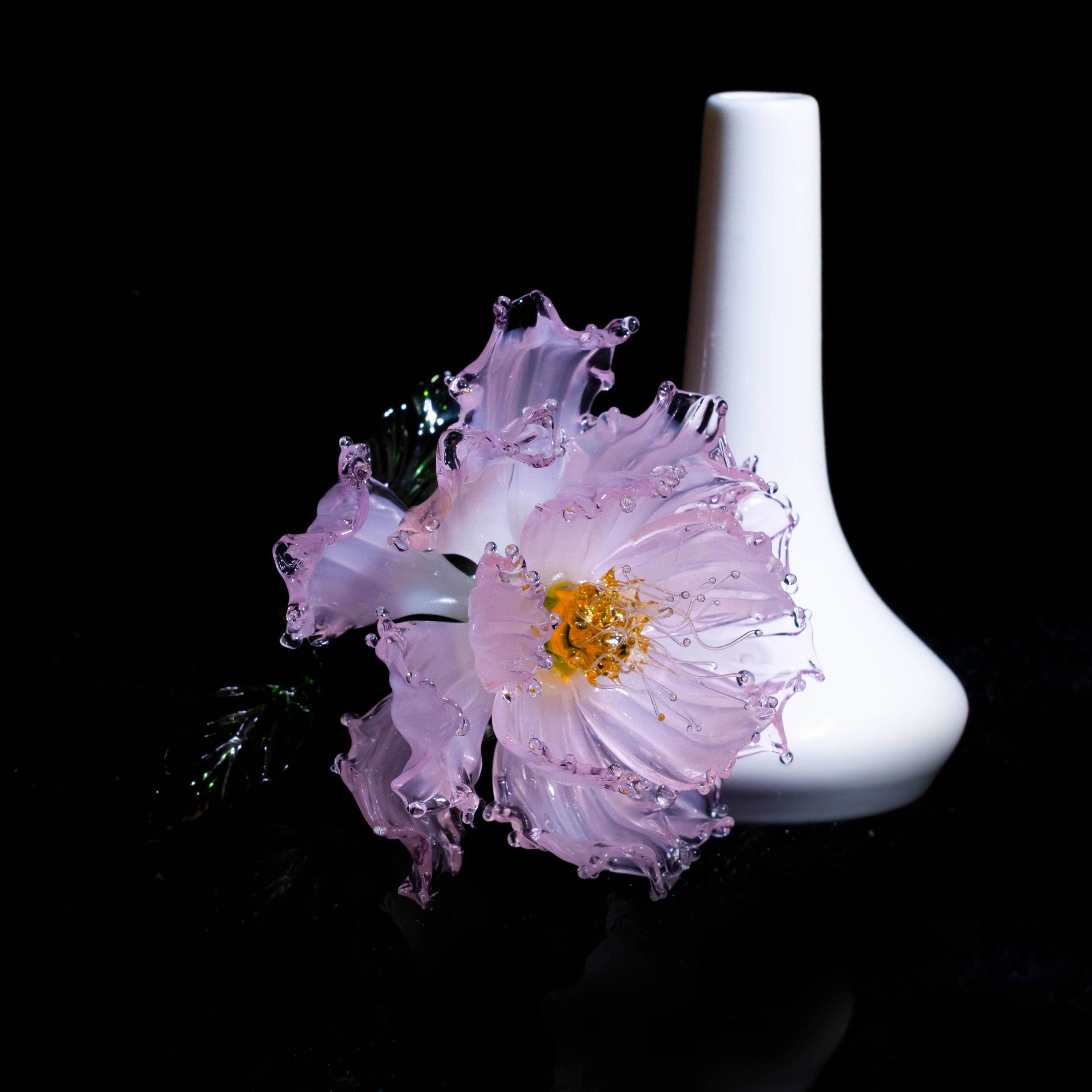 Pink Liuli Crystal Peony（Business Thriving）