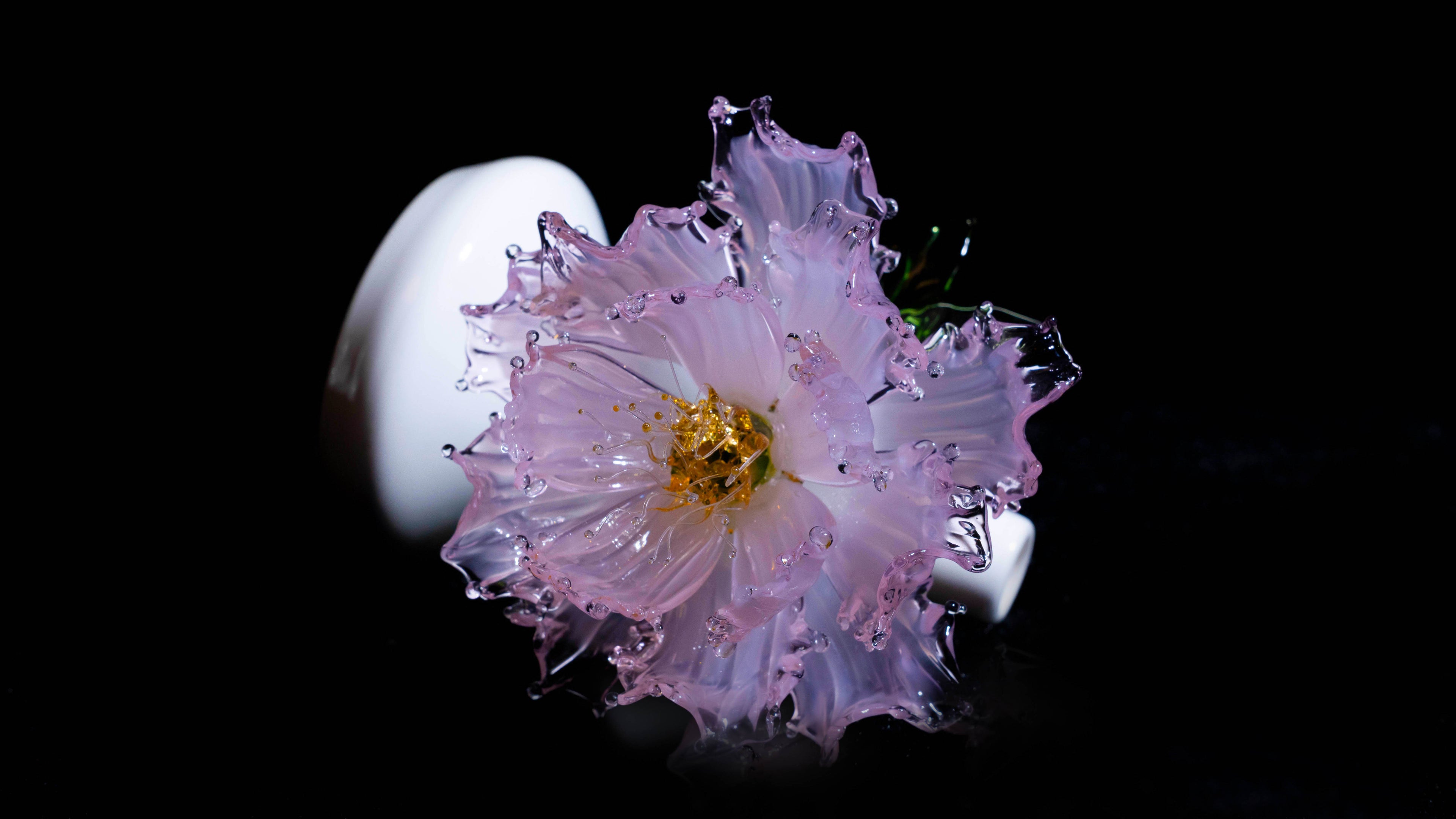 Pink Liuli Crystal Peony（Business Thriving）