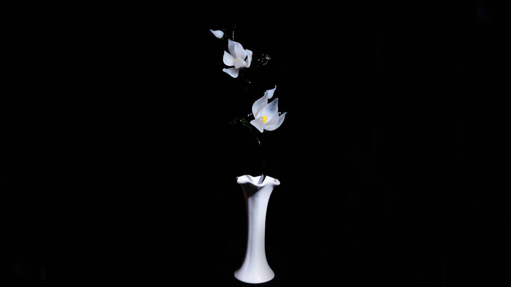 White LiuLi Crystal Orchid（Academic Advancement）