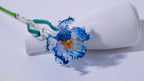 Blue LiuLi Crystal Poppy （Purification of the Soul）