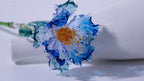 Blue LiuLi Crystal Poppy （Purification of the Soul）